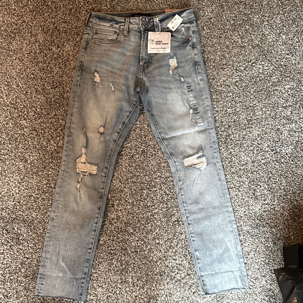 Aeropostale men’s skinny-taper jeans
